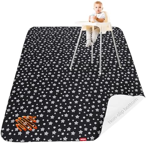 Large Splat Mat Waterproof Floor Mat by Moonsea