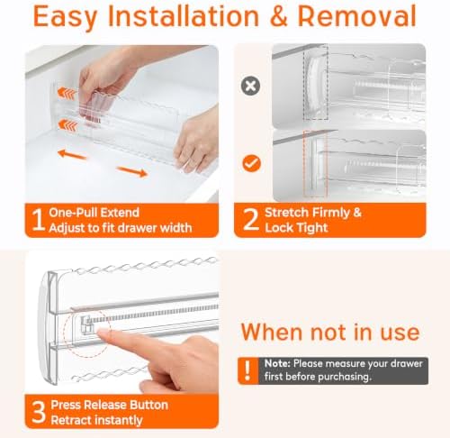 12 Pack 4" High Drawer Dividers - Image 6