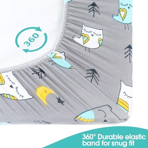 BROLEX Baby Fitted Crib Sheets: Kid Crib Sheets - Image 6