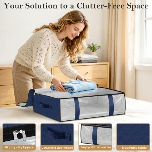 StorageRight Under Bed Storage Bags, 8 Pack - Image 3