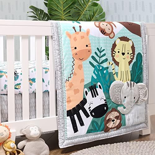 The Peanutshell 3 Piece Baby Crib Bedding Set - Image 6