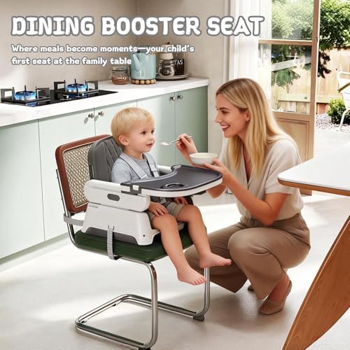 4 in 1 Baby High Chair for Babies and Toddlers, Foldable & Portable Convertible - Image 6