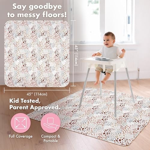 BapronBaby Wild Waterproof Splash Mat Catch All Floor Cover - Image 4