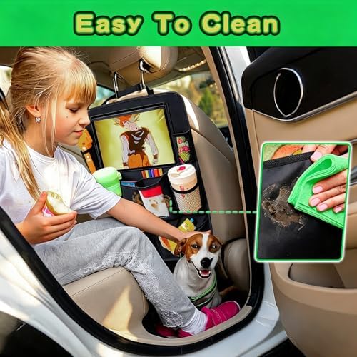 Car Organizer Kick Mats Back Seat Protector, Car Back Seat Organizer - Image 3