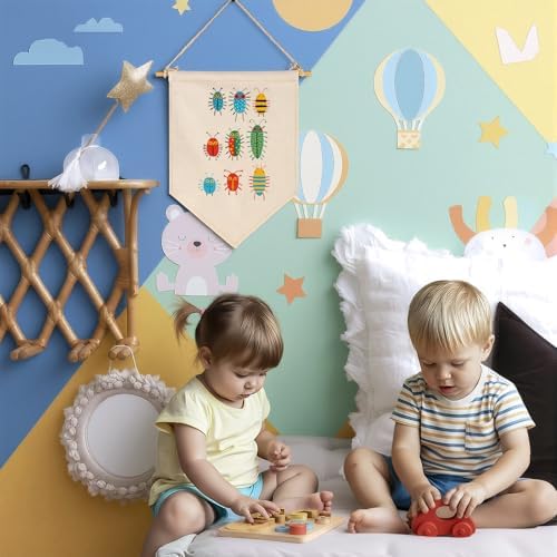 Whimsical Bugs Wall Art-Nursery Baby Room Playroom Wall Decor Gift - Image 7
