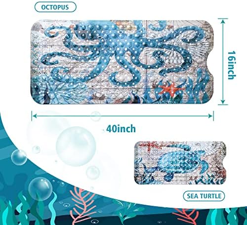 MOLFUJ Shower Mat, Octopus Non Slip Bathtub Mats - Image 4