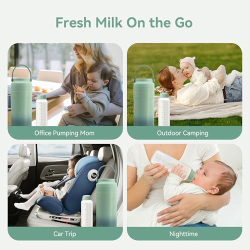 11oz Breastmilk Storage Bottles, Compatible - Image 6