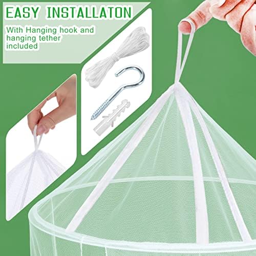Mosquito Net Bed Canopy for Girls Dome Bed Curtains Tent Twin Queen Size - Image 5
