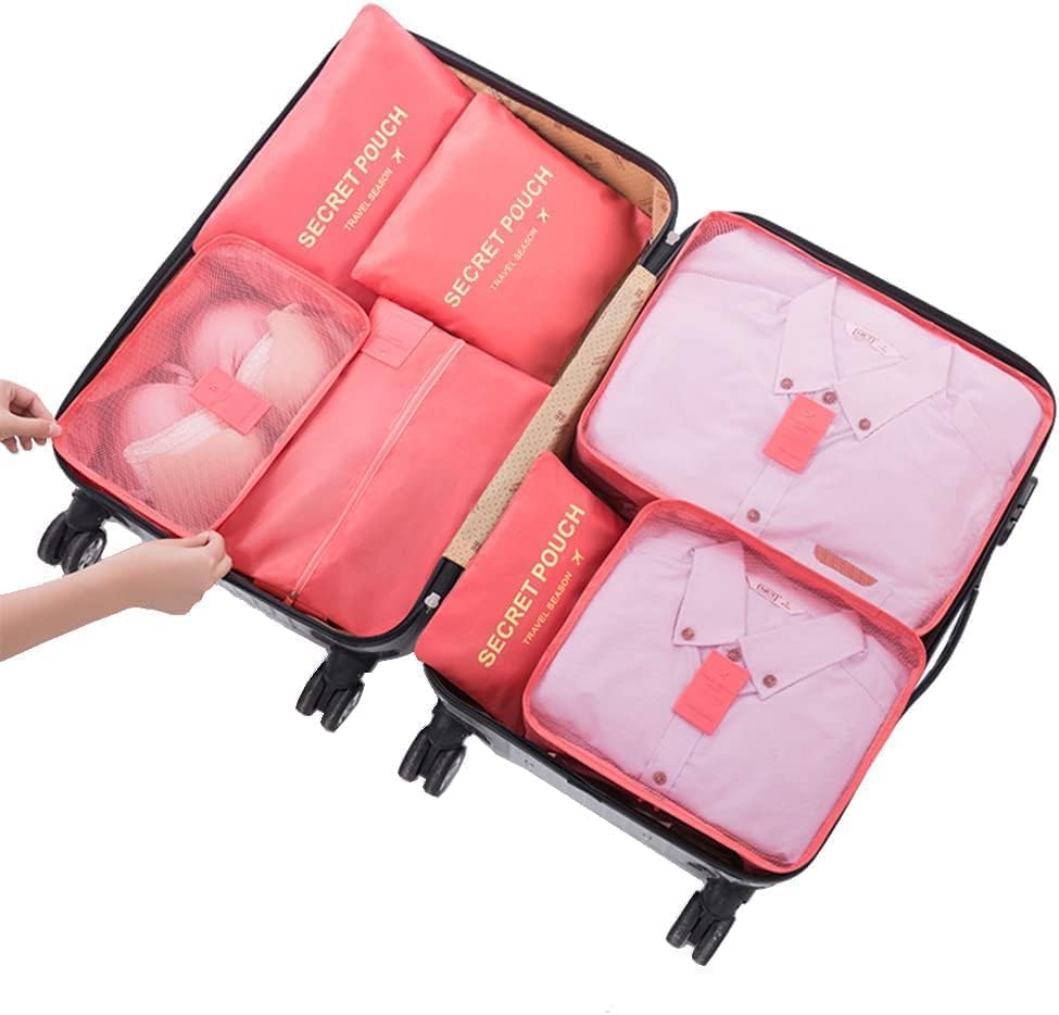 7 Set Packing Cubes Packing Organizers Travel Luggage Packing Organizers - Image 2
