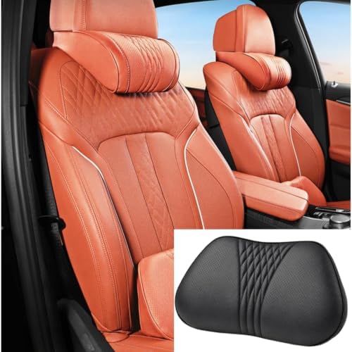 Universal Memory Foam Car Headrest Neck Pillow Ergonomic Auto Neck Cushion by SNNAQSFR