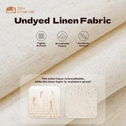 Linen Underwear Drawer Organizer, 18 Divided Cells - Image 6