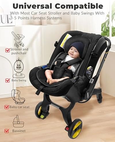 TinlyFinly Infant Car Seat Insert - Image 2