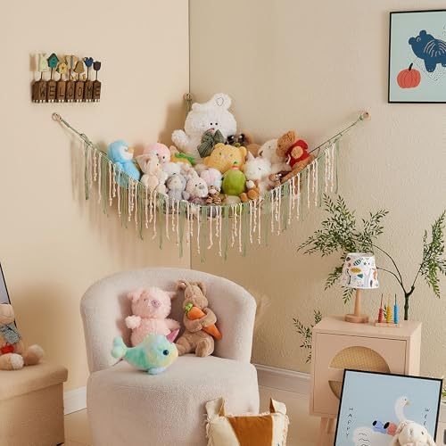 Pretty Jolly Stuffed Animal Storage Hammock - Image 4