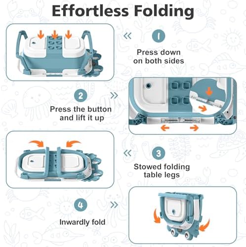 Collapsible Baby Bathtub for Newborns - Image 5