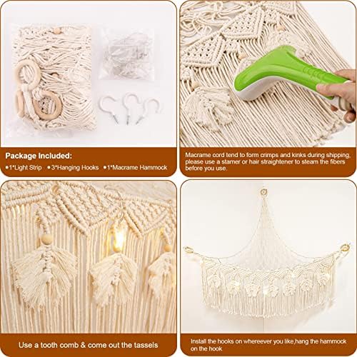 Macrame Stuffed Animal Storage - Image 6