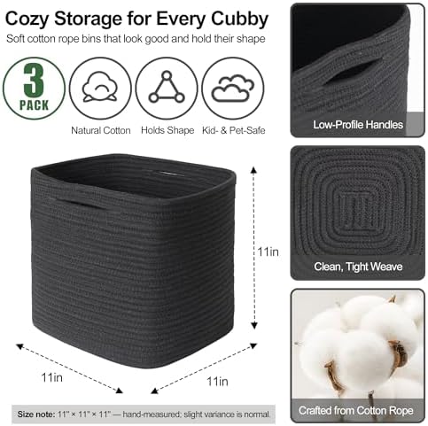 11x11x11 Cube Storage Bin - Image 2