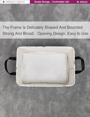 Rectangular Rabbit Storage Basket Gift Bag - Image 7