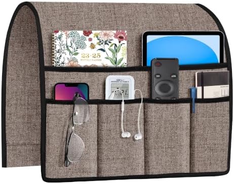 Joywell Remote Control Holder Armchair Caddy Armrest Organizer Light Camel by Joywell
