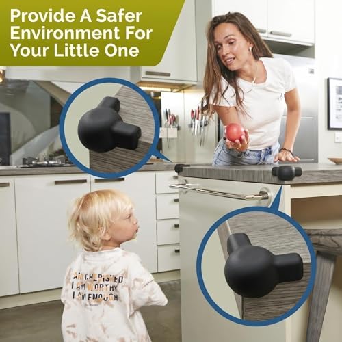 Silicone Corner Protectors for Baby Proofing – Soft Adhesive Corner Guards for - Image 3