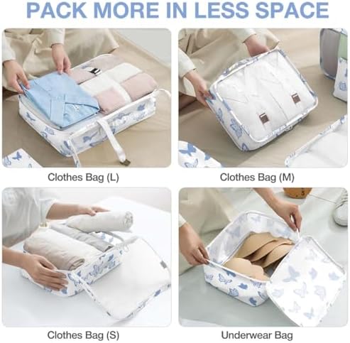8 Set Packing Cubes for Suitcases, Packing Cube - Image 4