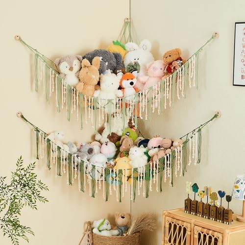 Pretty Jolly Stuffed Animal Storage Hammock - Image 5