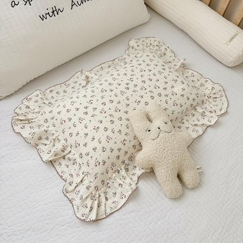 BuLuTu Girls Floral Muslin Pillowcases by BuLuTu