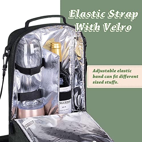 Tirrinia 2 Bottle Wine Cooler Bag Tote - Image 2