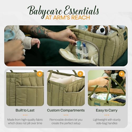 Large Diaper Caddy Organizer - Image 6