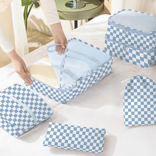8 Set Packing Cubes for Travel, Luggage Packing Organizers Accessories Large - Image 6