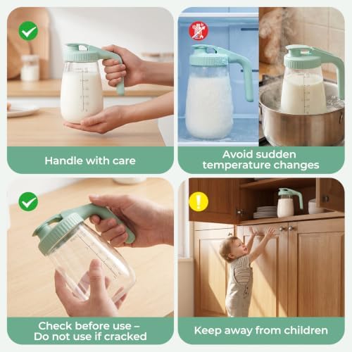 Momcozy Glass Breast Milk Pitcher - Image 6
