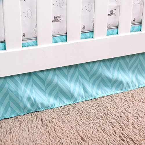 Animals 3pcs Baby Crib Bedding Set Pink Nursery Bedding Set - Image 6