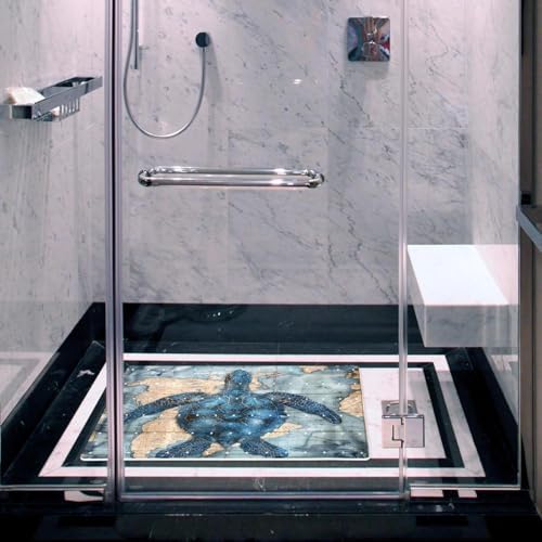 Non Slip Shower Mat Bathtub Mat 15.1x26.8 Inch, Quick Dry Bath Mat - Image 5