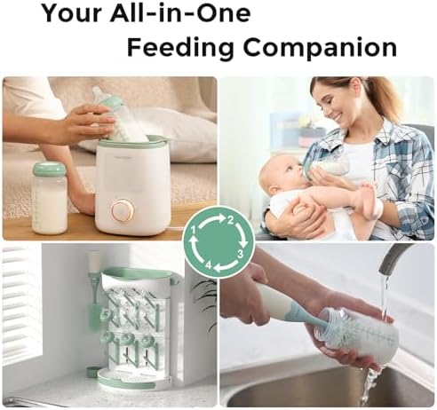 Momcozy Natural Baby Bottles, BPA Free Breast Milk Container - Image 5