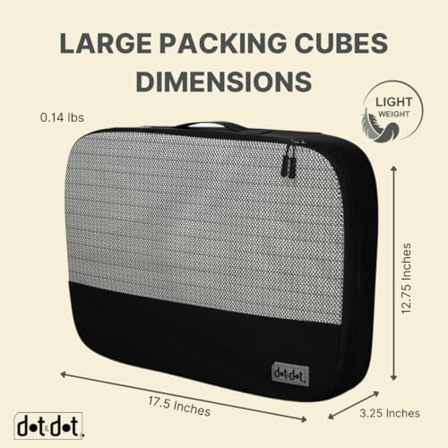 Dot&Dot 5pc Large Packing Cubes - Image 3