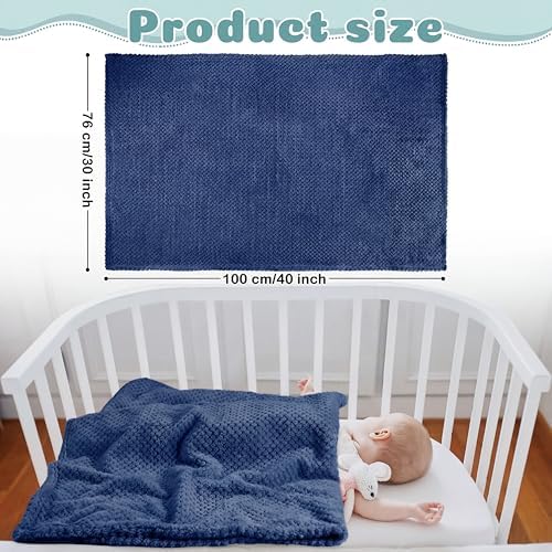 Reginary 4Pcs 30x40 Baby Blanket Fuzzy - Image 2