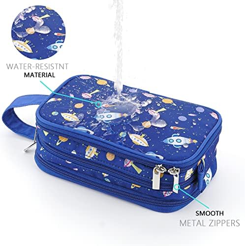 Kids Toiletry Bag for Boys, Travel Toiletry Bag for Little Young Boys - Image 4