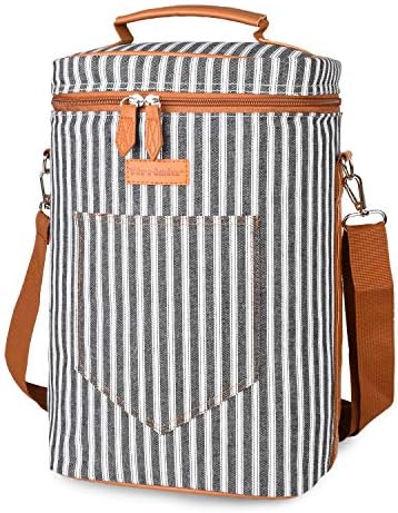 Tirrinia 4 Bottle Wine Tote Carrier by Tirrinia