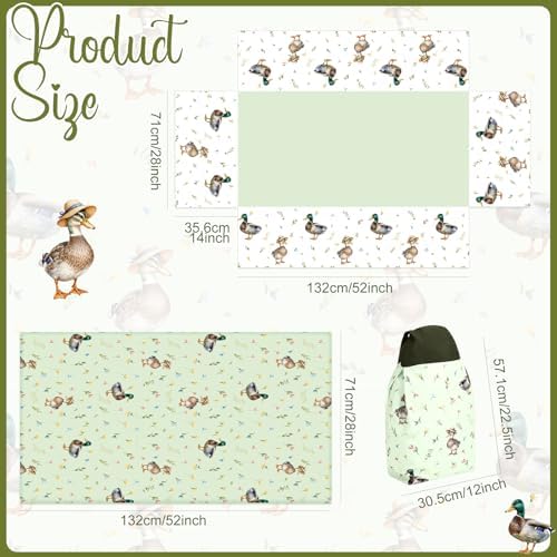Hahafelt 4 Pieces Crib Bedding Set - Image 2
