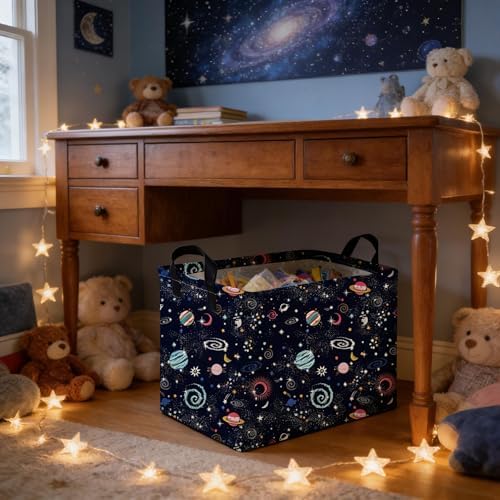 Rectangular Star baskets, Storage Basket, Waterproof foldable laundry basket - Image 4