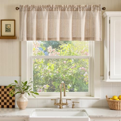 jinchan Linen Boxter Stripe Valances - Image 2