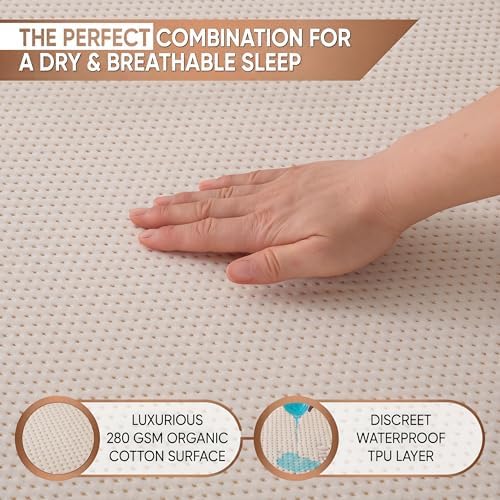 Deluxe Cooling Mattress Protector Queen - Image 5