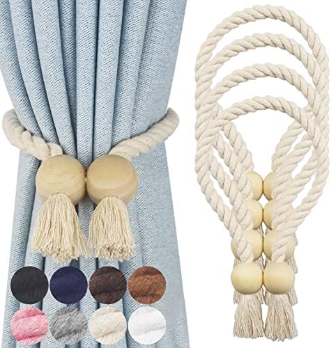 Magnetic Curtain Tiebacks Decorative Tie Back Drapes Holdbacks Nieffeiy by CurtianTiebacks