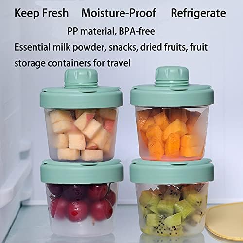 4 Layers Baby Milk Powder Formula Dispenser on The go, Baby Formula Containers - Image 2