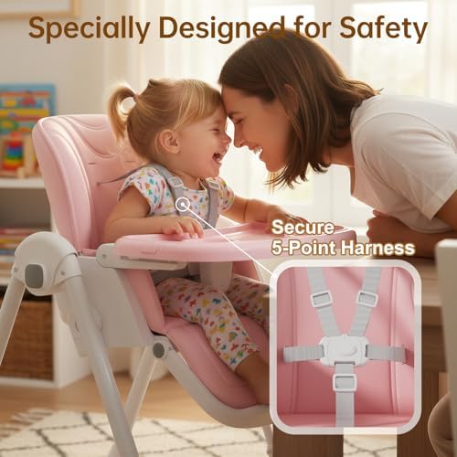 High Chairs for Babies and Toddlers Foldable - Image 6