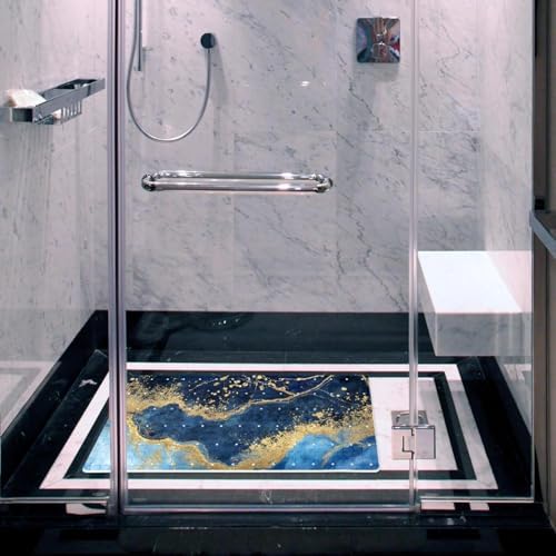 Non Slip Bathtub and Shower Mat 26.8x15.1 inch, Bath Mat - Image 5