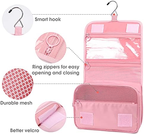 Narwey Small Hanging Travel Toiletry Bag - Image 4
