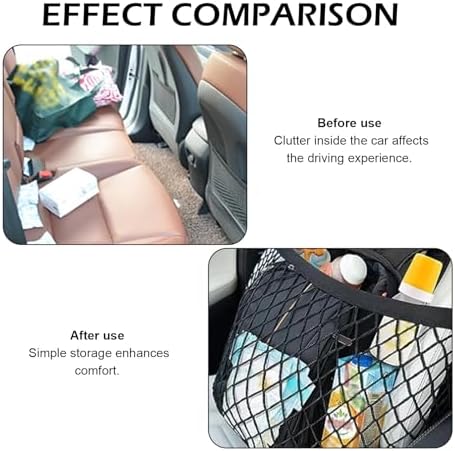 Car Seat Organizer Net, Versatile High Elastic Storage Net - Image 5