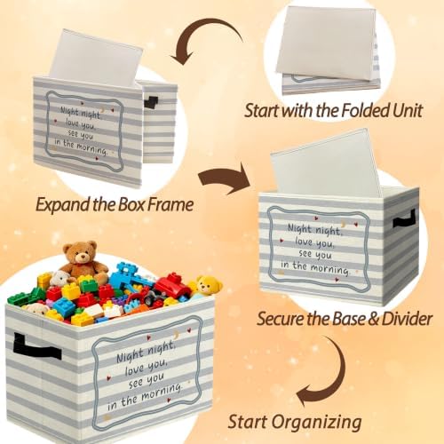 Heartwarming Sweet Night Storage Bins Box - Image 6