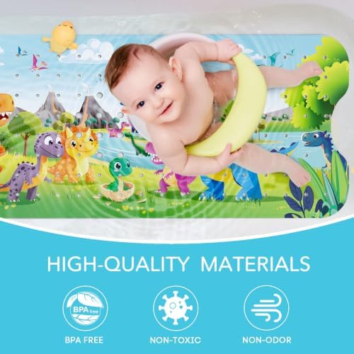 SHUCHING Baby Bath Mat for Tub Non Slip-40 X 16 Inch - Image 4