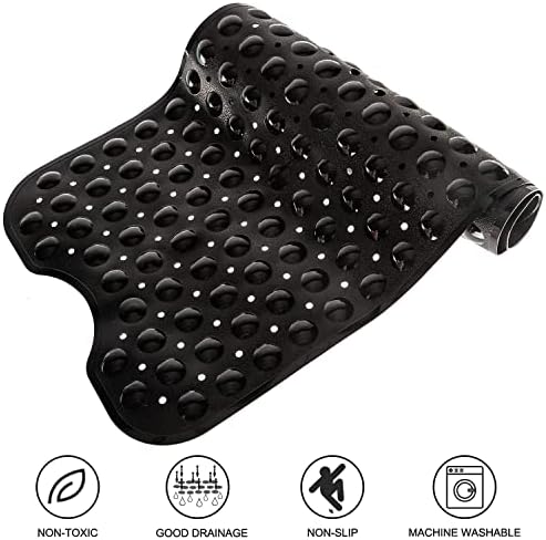 TEESHLY Bathtub Mats for Shower Tub, Extra Long Non-Slip 39 x 16 Inch Bath Mat - Image 5